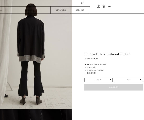 清晰的購(gòu)物頁(yè)面