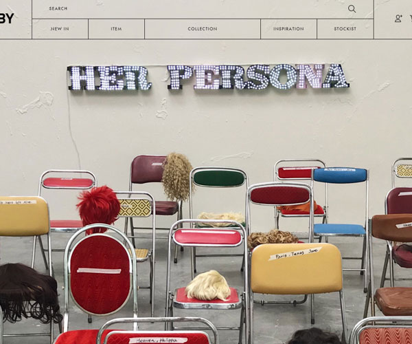 簡(jiǎn)潔的頭部排版