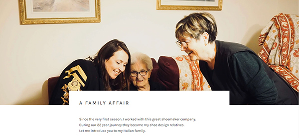 時裝品牌網(wǎng)站設(shè)計