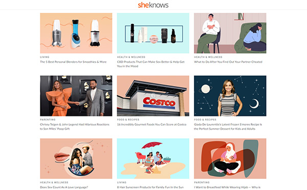 時尚生活網(wǎng)站建設