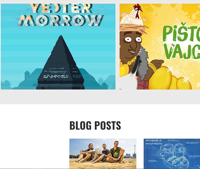 游戲行業(yè)網(wǎng)站建設